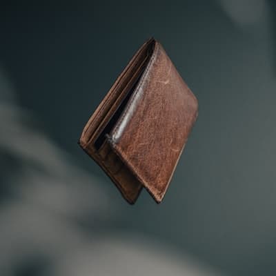 کیف پول چرمی دست‌دوز